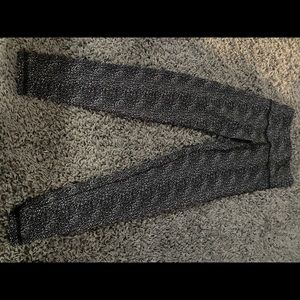 Black and White Patterned Leggings